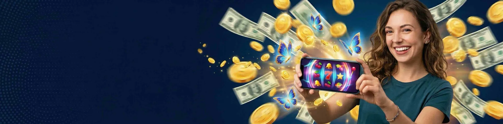 GET 100 FREE SPINS on First Deposit Banner